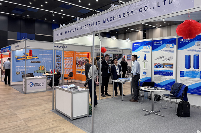 河北宏遠(yuǎn)液壓機(jī)械有限公司出訪俄羅斯冶金市場(chǎng)紀(jì)實(shí)